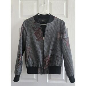 Bebe Jacket Red Rose detail - Small